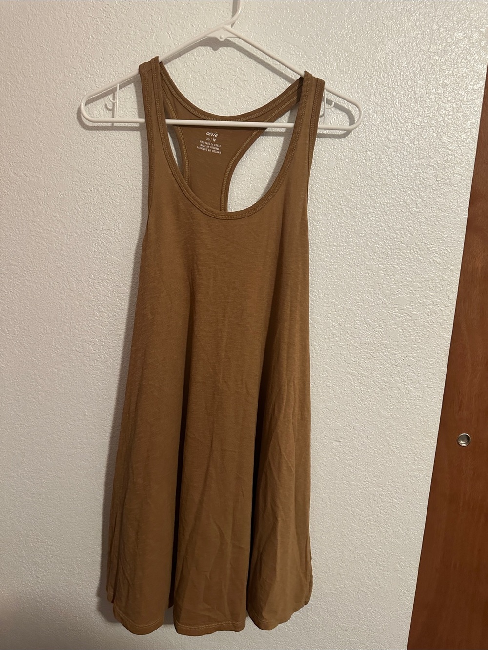 Aerie Women’s Racerback Tank Dress - Brown